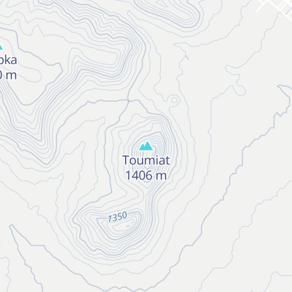 Map of Toumiat