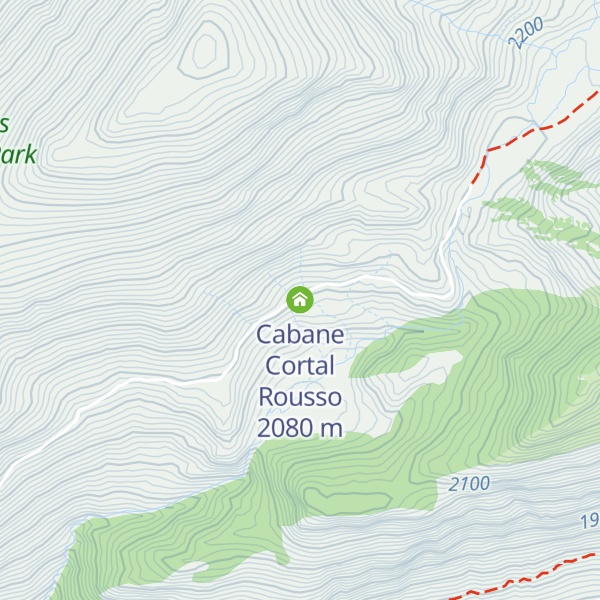 Map of Cabane Cortal Rousso