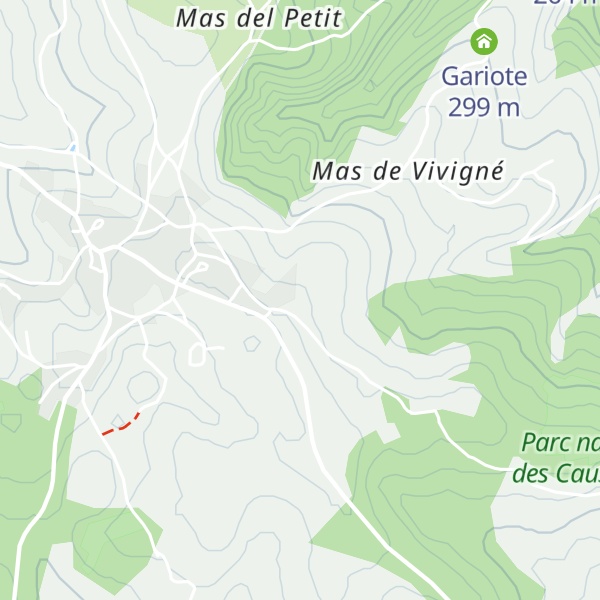 Map of Caselle-Puits