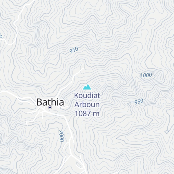 Map of Koudiat Arboun