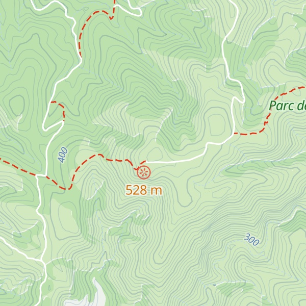 Map of Puig de la Mola