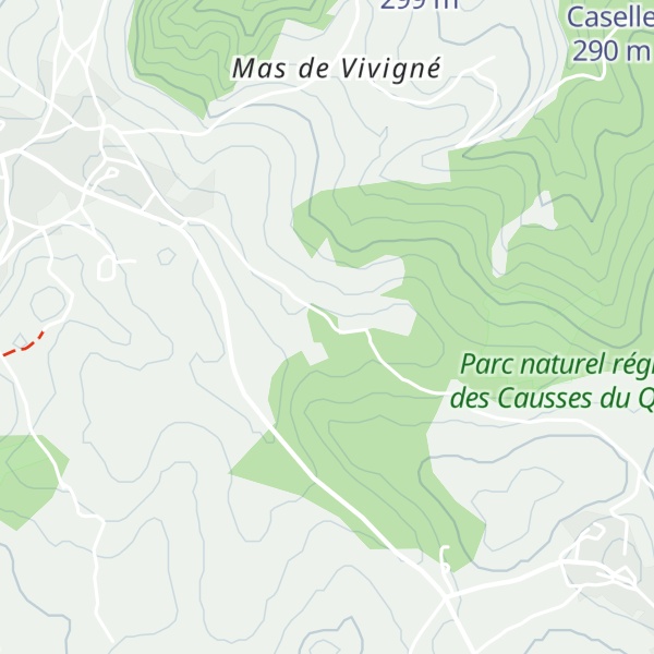 Map of Caselle