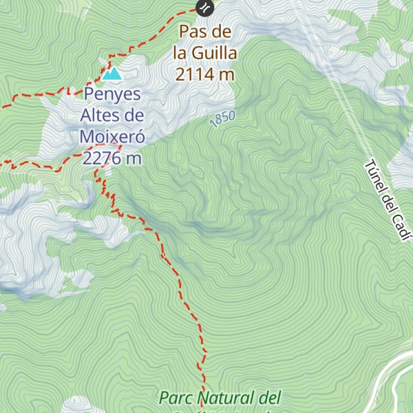 Map of Roca Gran