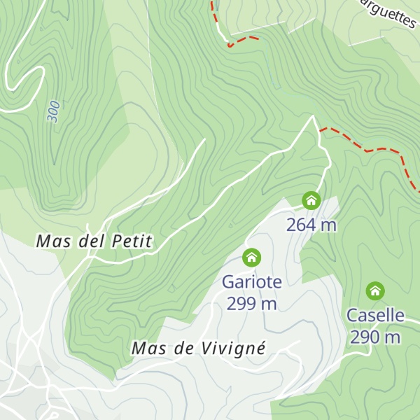 Map of Caselle