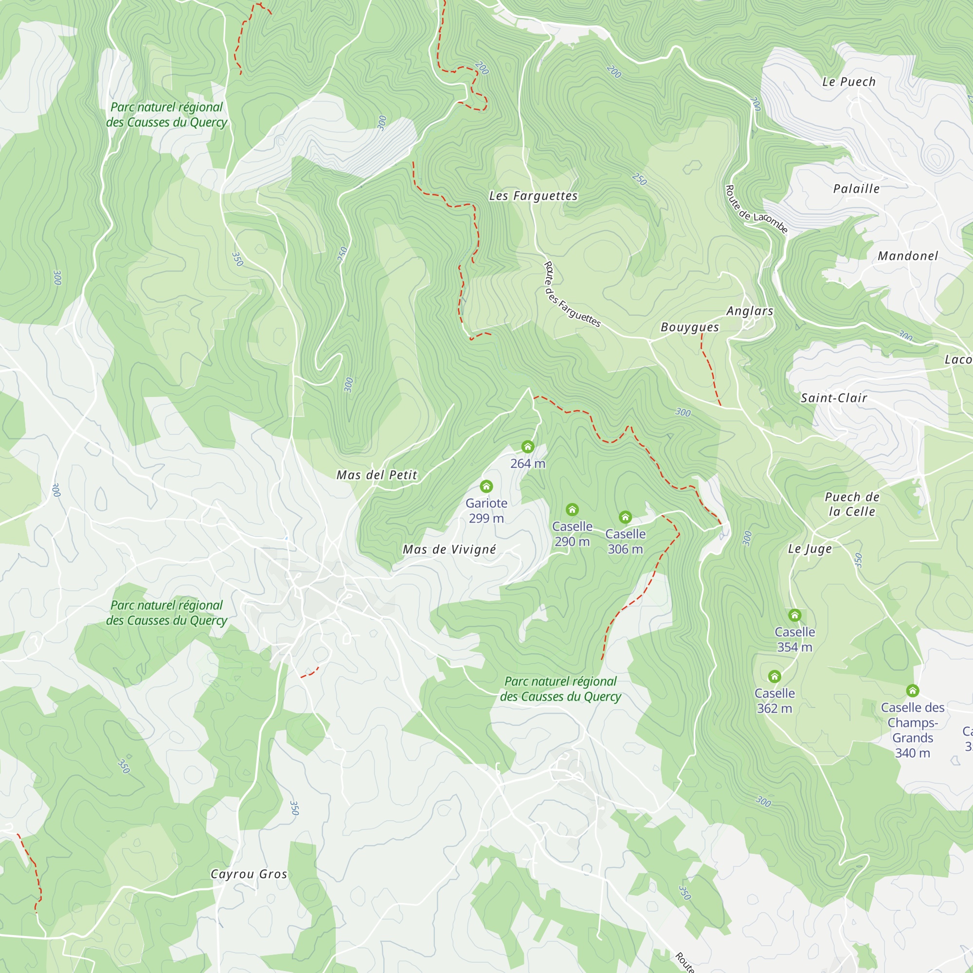Gariote map