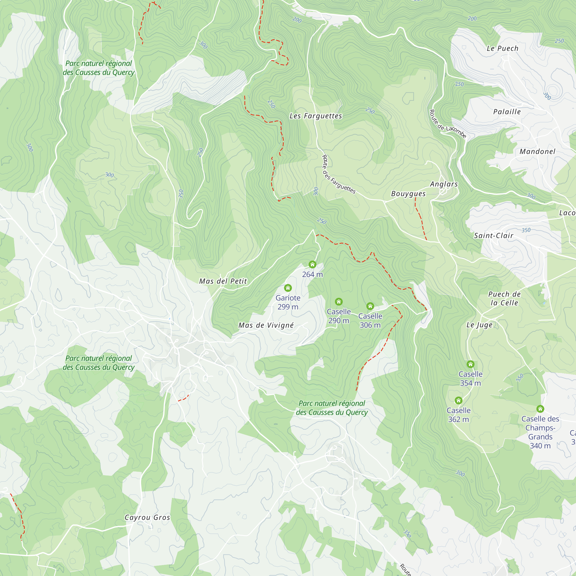 Gariote map