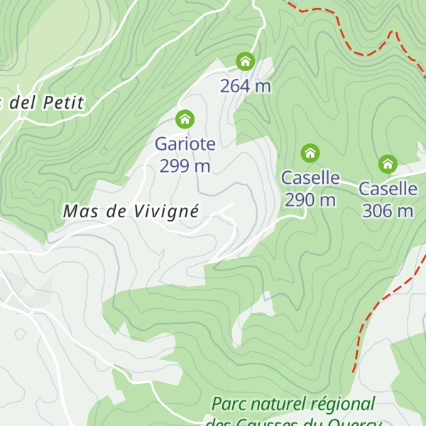 Map of Caselle