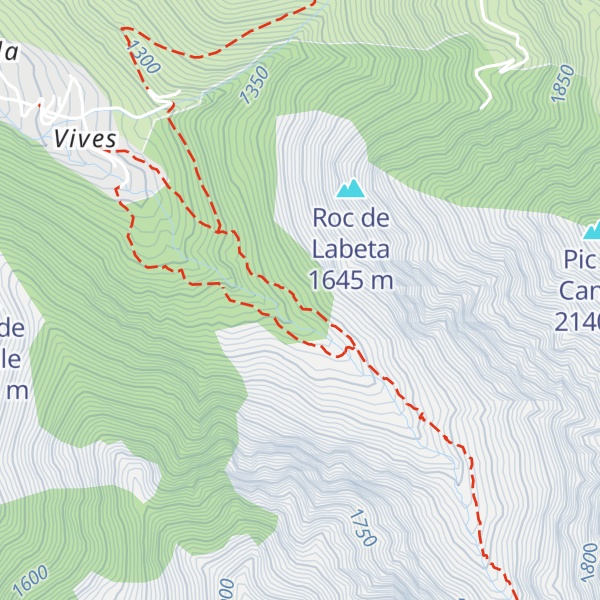 Map of Cabane de Griman