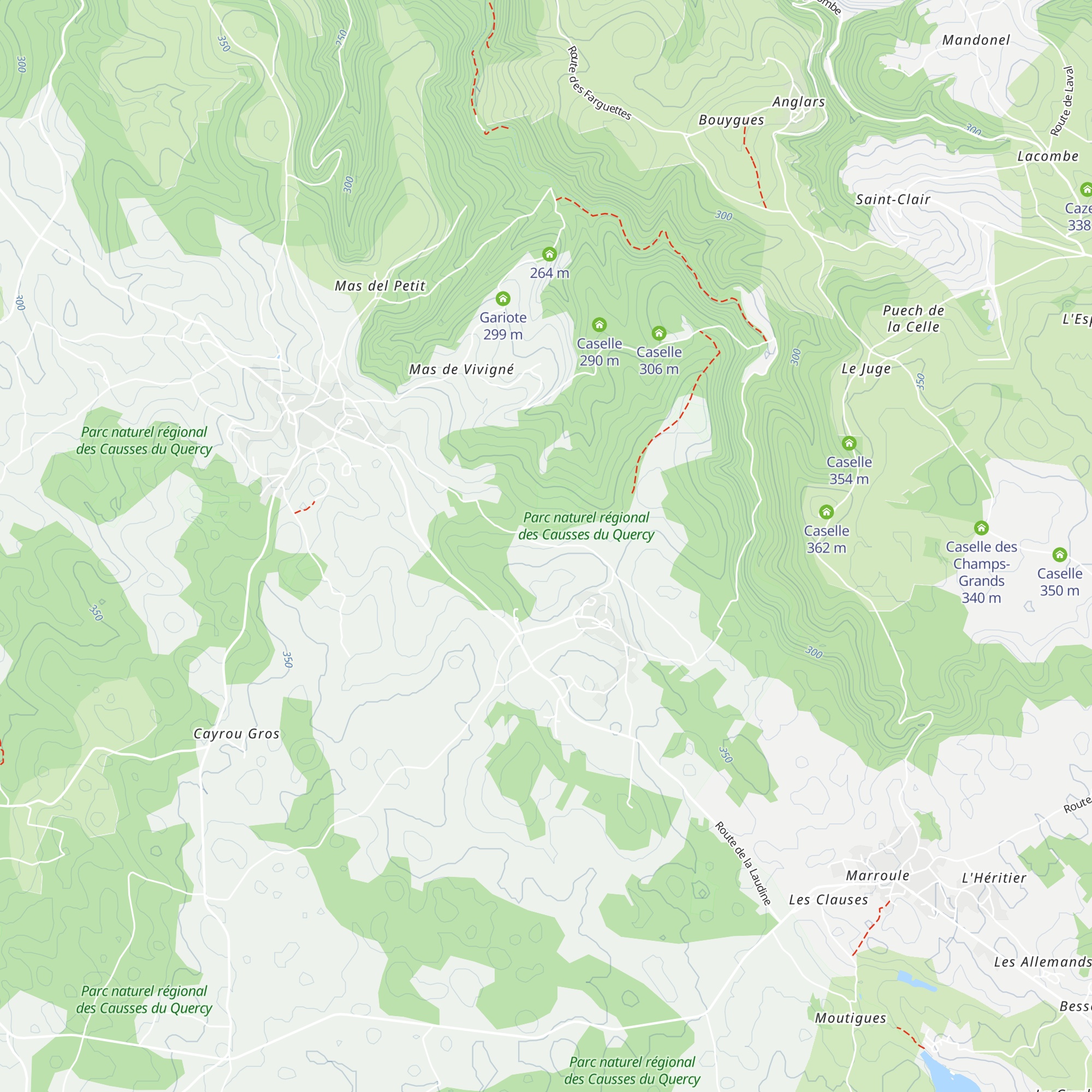 Gariote map