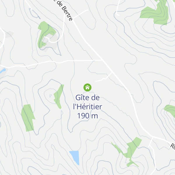 Map of Gîte de l'Héritier