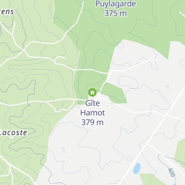 Map of Gîte Hamot