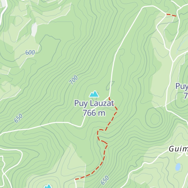 Map of Puy Lauzat