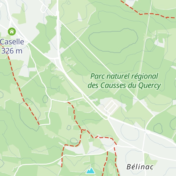Map of Caselle
