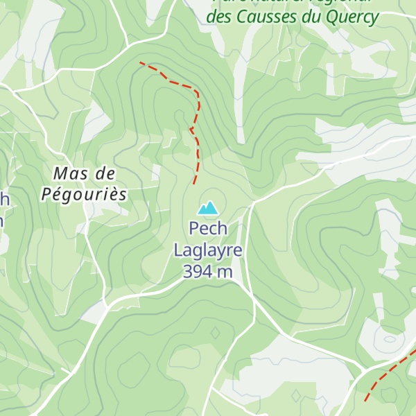 Map of Pech Laglayre