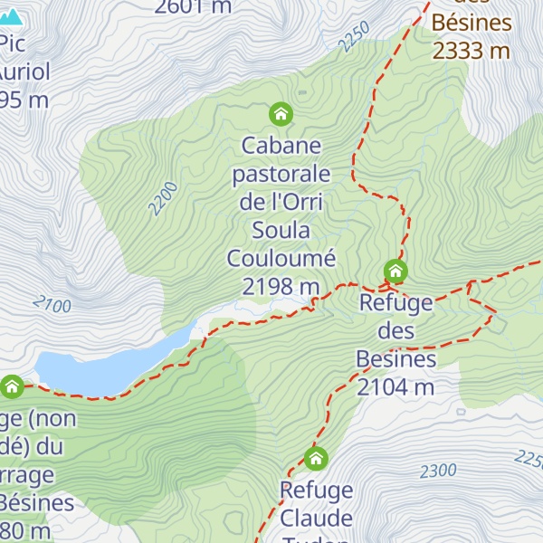 Map of Jasse du Pla