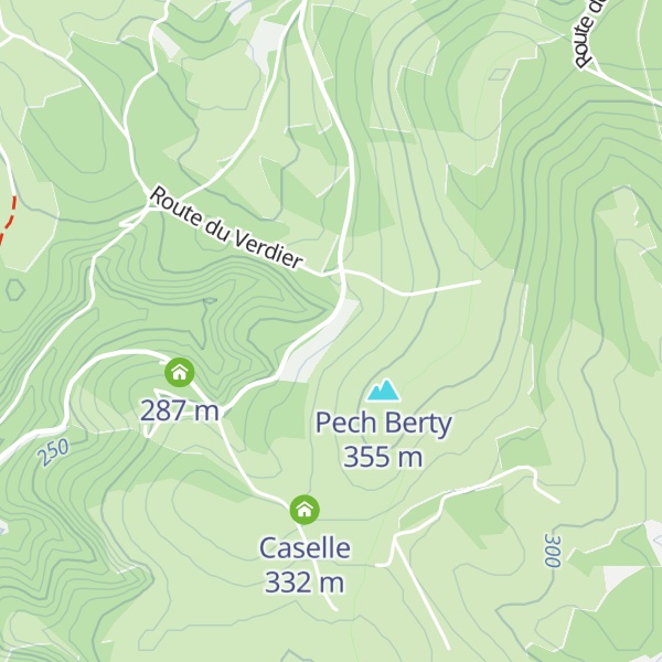 Map of Caselle