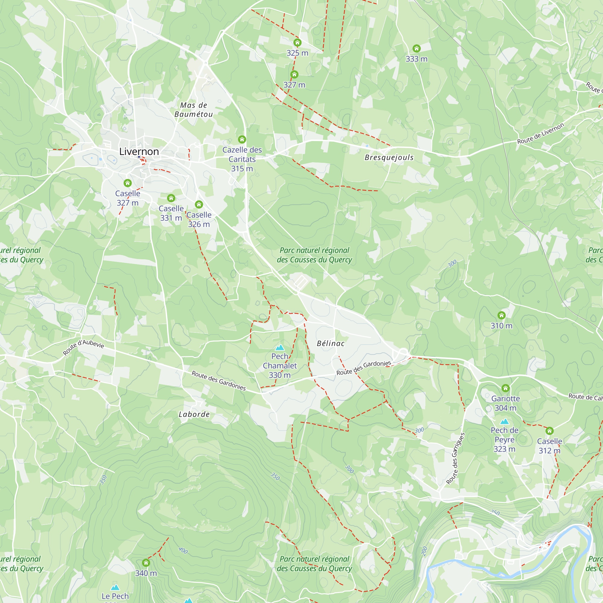 Gariote map