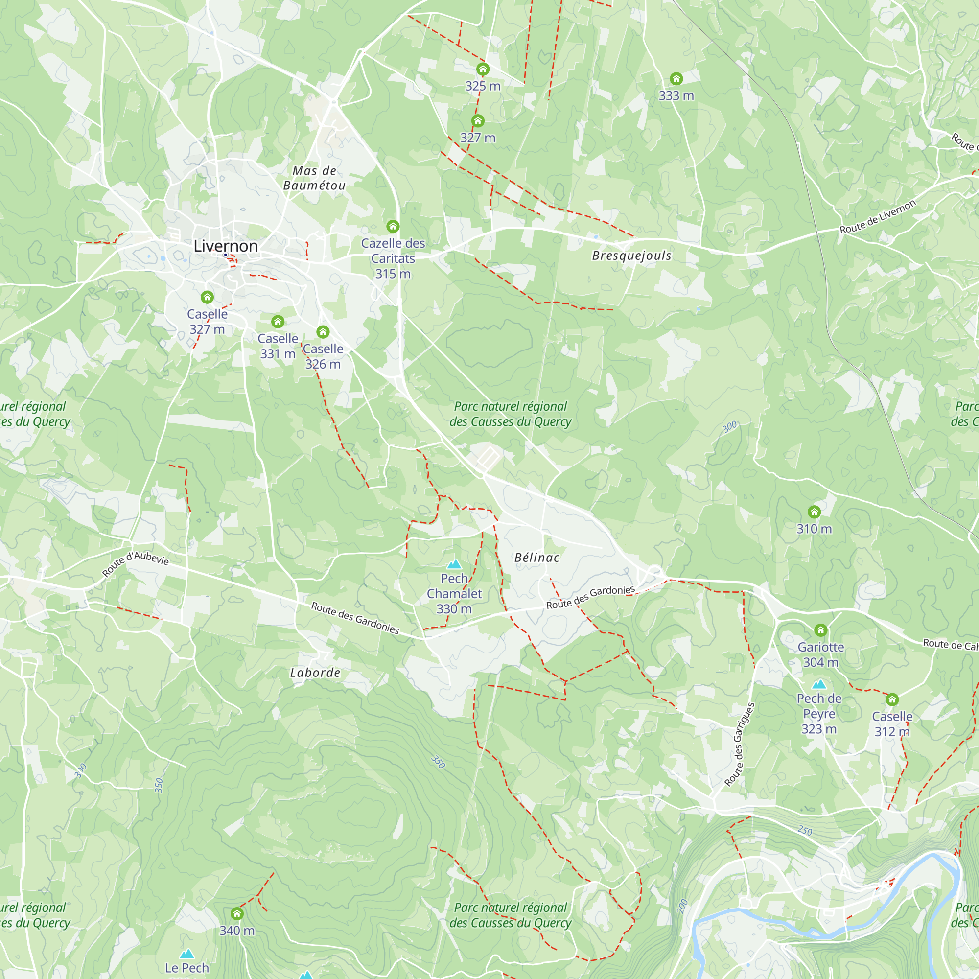 Gariote map