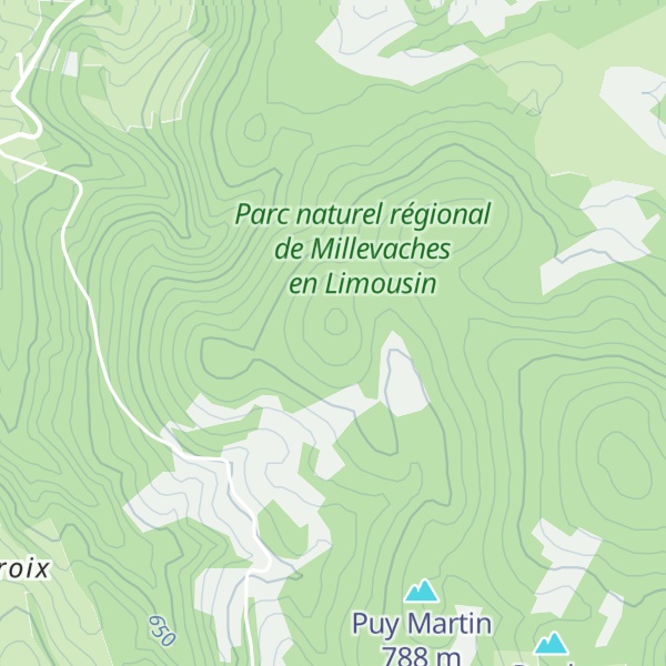 Map of Puy Barrie