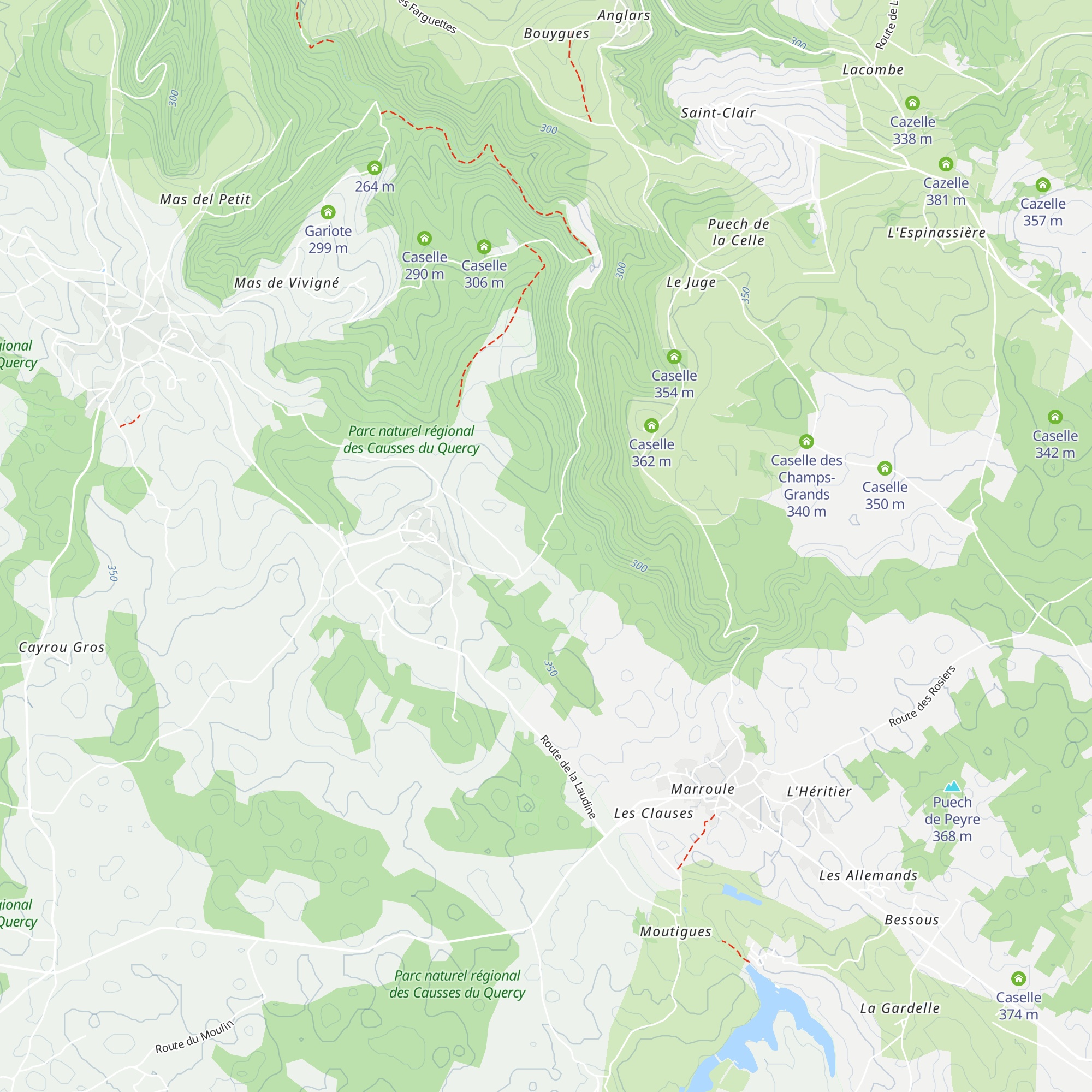 Gariote map