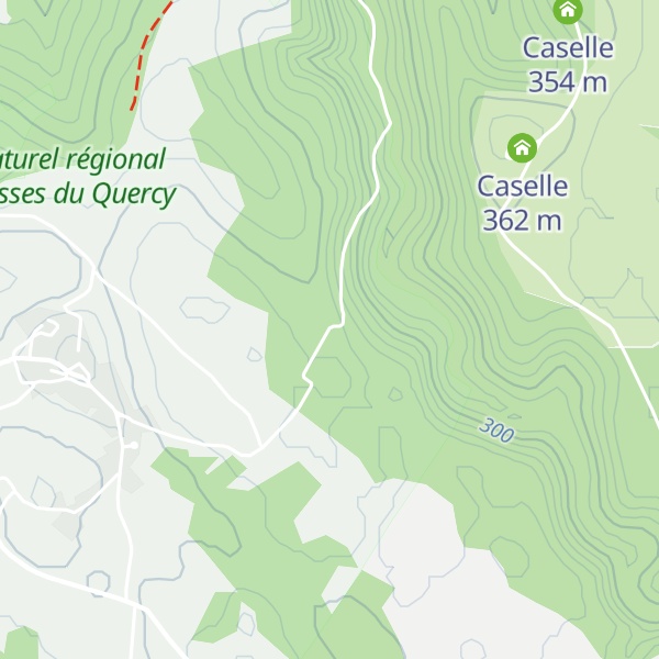 Map of Caselle