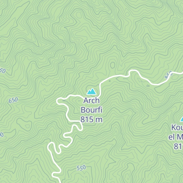 Map of Arch Bourfi