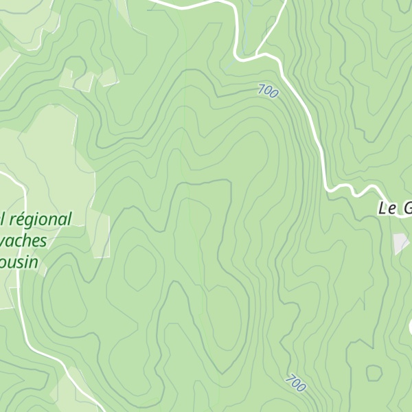 Map of Puy Lautard