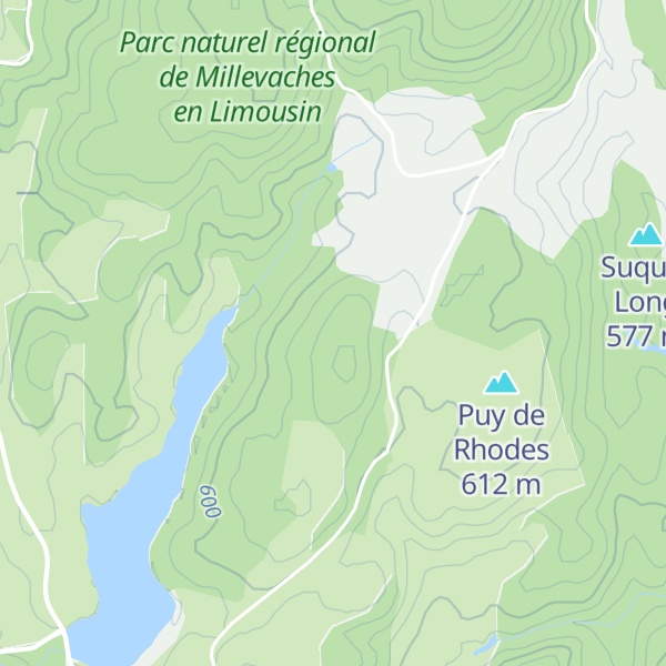 Map of Le Pisse-Chien
