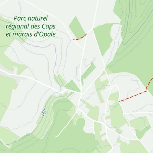 Map of Mont d'Andres