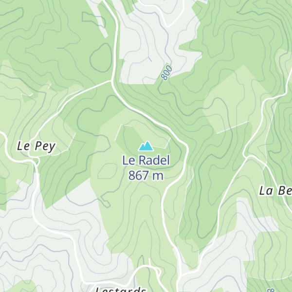 Map of Le Radel