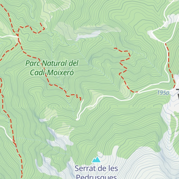 Map of Refugi del Pla Gran