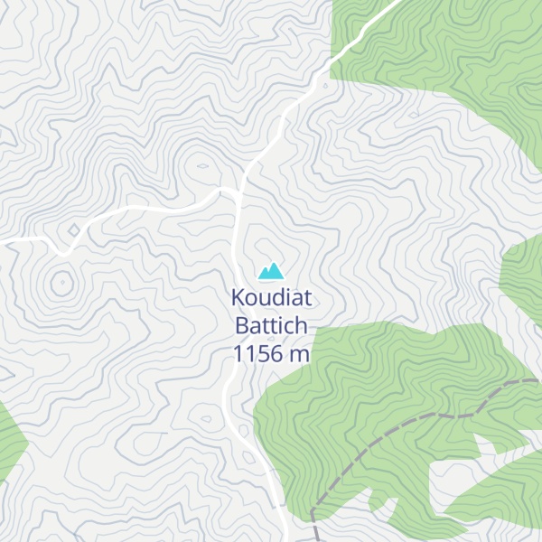 Map of Koudiat Battich