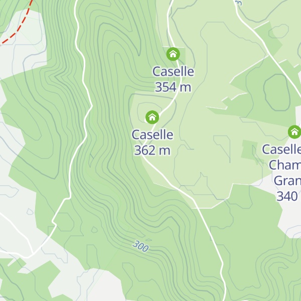 Map of Caselle