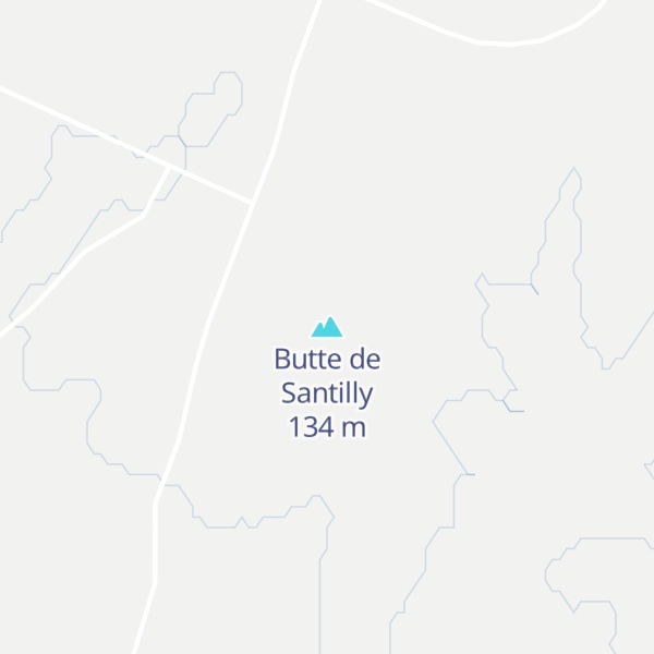 Map of Butte de Santilly