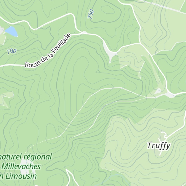 Map of Puy Lagarde
