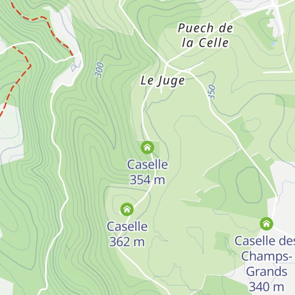 Map of Caselle