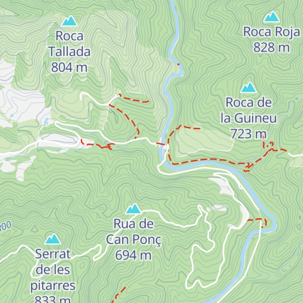 Map of Refugi dels Pescadors