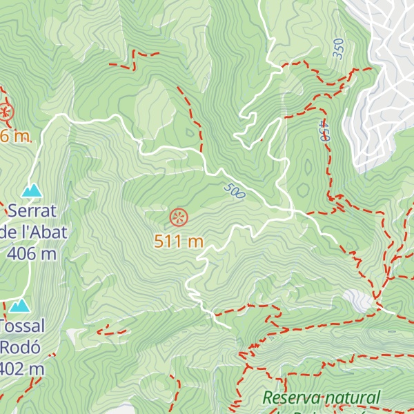 Map of Turó de la Socarrada