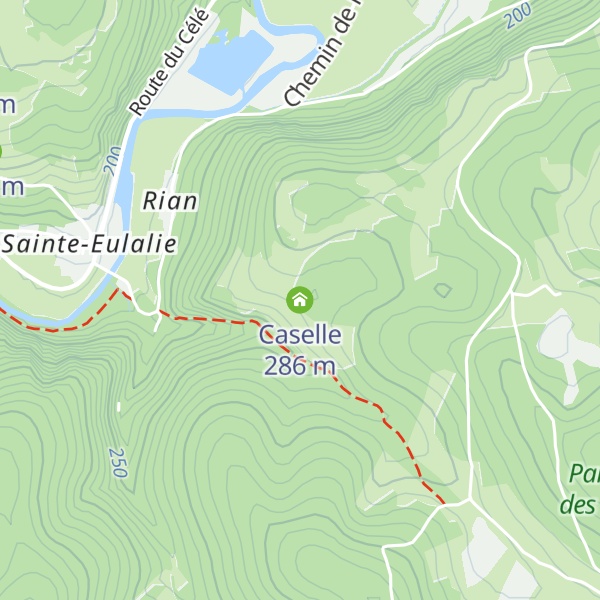 Map of Caselle