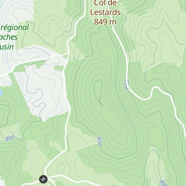 Map of Puy Messou