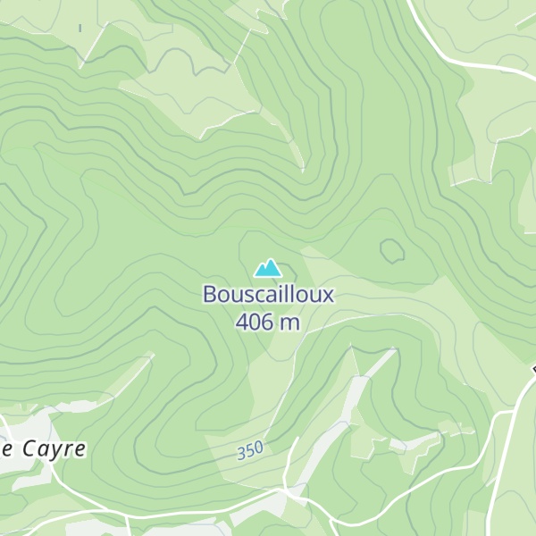 Map of Bouscailloux