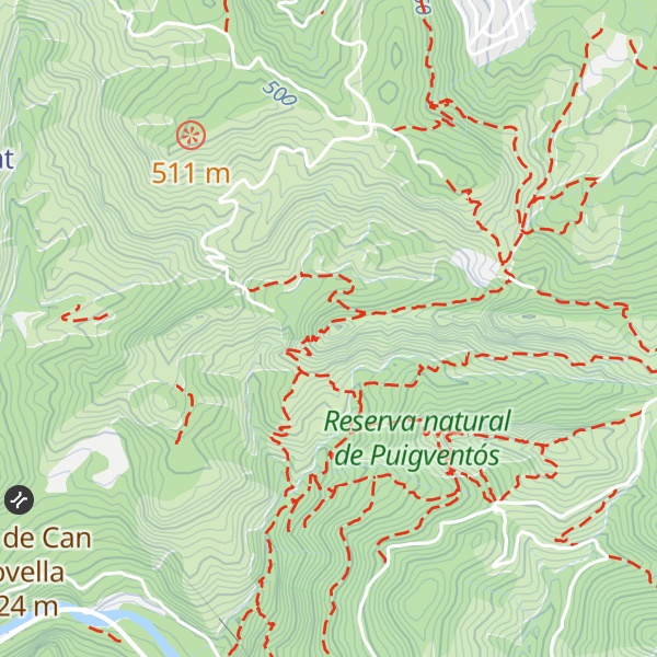 Map of Sant Salvador de les Espases