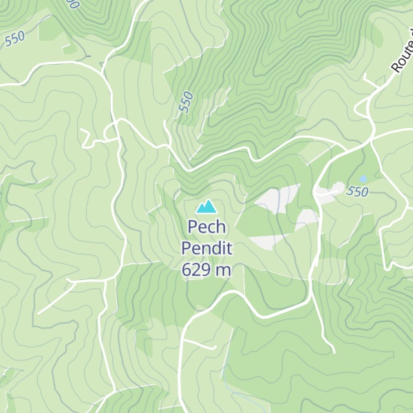 Map of Pech Pendit