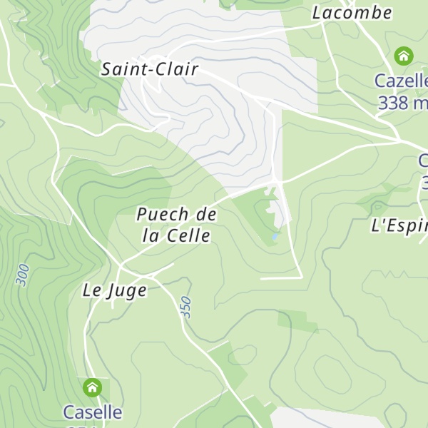 Map of Caselle
