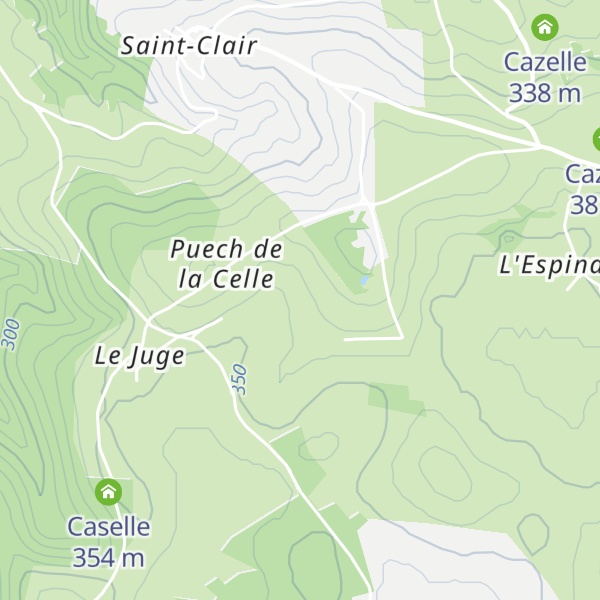 Map of Caselle