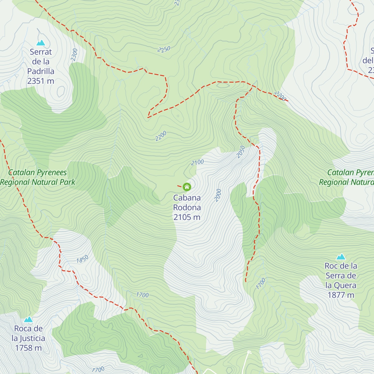 Cabana Rodona map