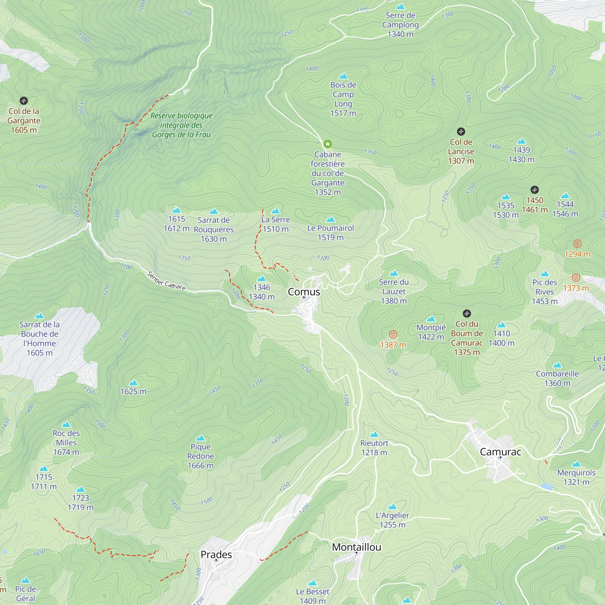 Gîtes d'étape Le Presbytère map