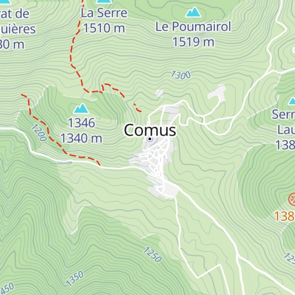 Map of Gîtes d'étape Le Presbytère