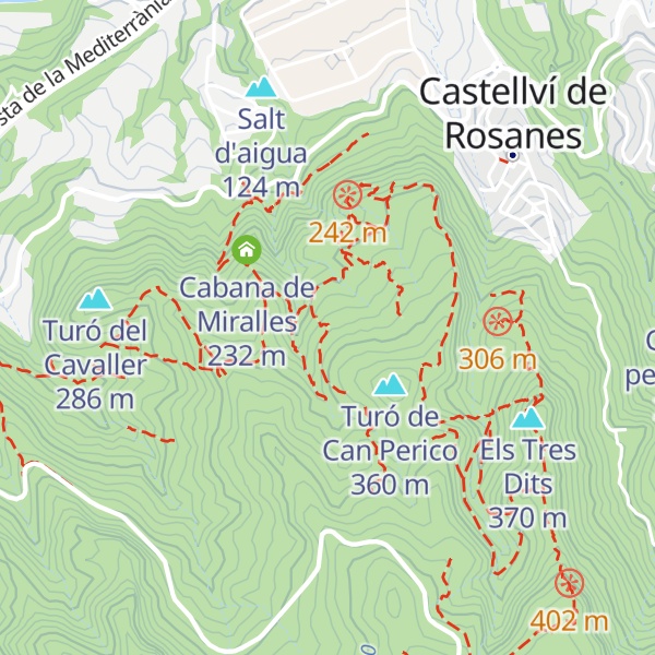 Map of Cabana de Pastor