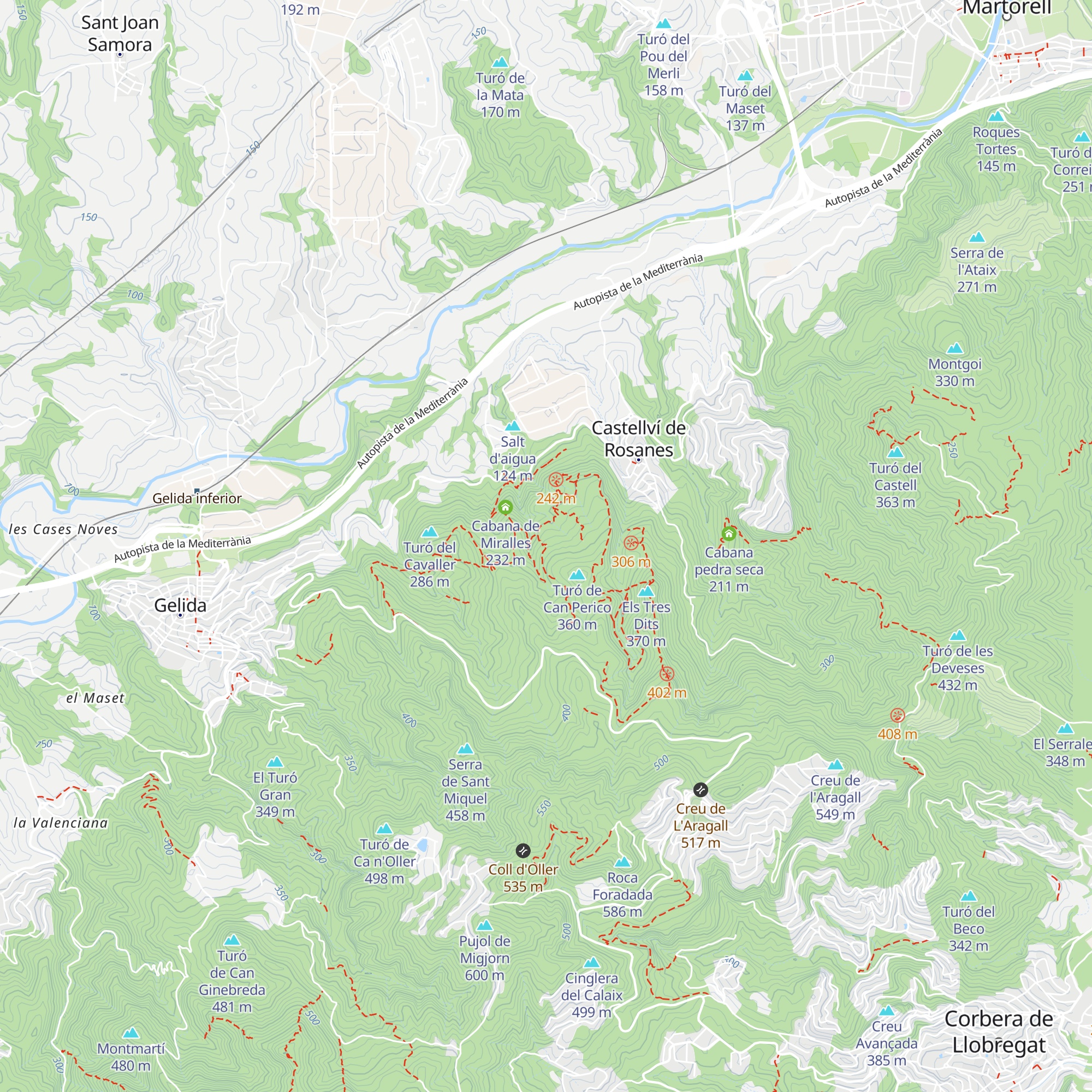 Cabana de Pastor map